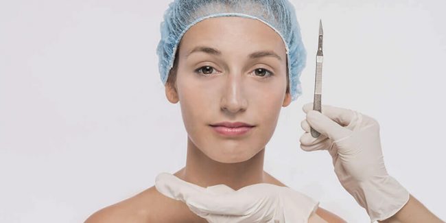 Cirugía plástica de párpados sin el bisturí