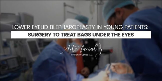 Surgery to treat bags under the eyes